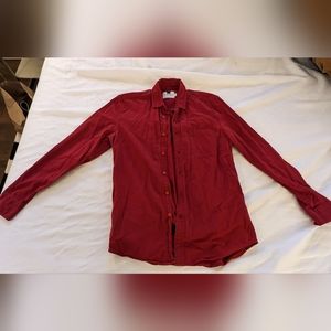 Red Topman Button Up Shirt